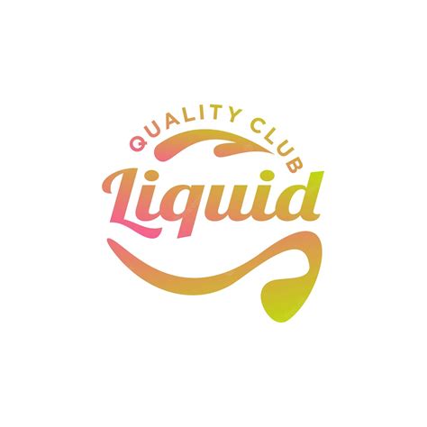 Premium Vector | Liquid logo design template