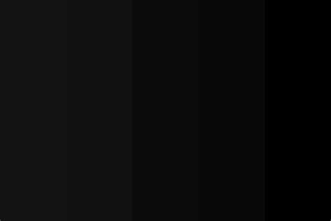 blacks oof Color Palette