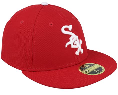 Chicago White Sox Whiteboard Low Profile 59FIFTY 1971 Red Fitted - New Era cap | Hatstoreworld.com