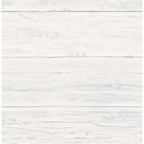 Shiplap White Washed Boards - Wallpaper by A - Streets Prints