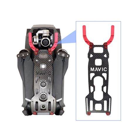 Mavic Gimbal Guard 3K Carbon Fiber Protective Board Gimbal Protector Plate For DJI MAVIC PRO ...