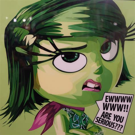 Disgust Inside Out Poster "Ewwwww!! Are you..." - Infamous Inspiration