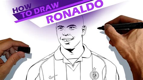 Ronaldo Phenomenon, R9 - How to draw - YouTube