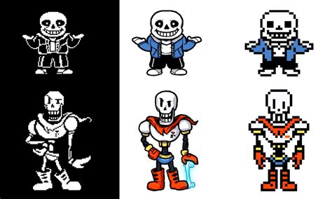 Sans + Papyrus by ZanderRobinson on DeviantArt