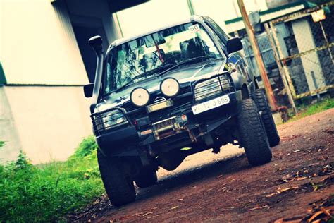 Modified Tata Sierra from Kerala looks off road-ready