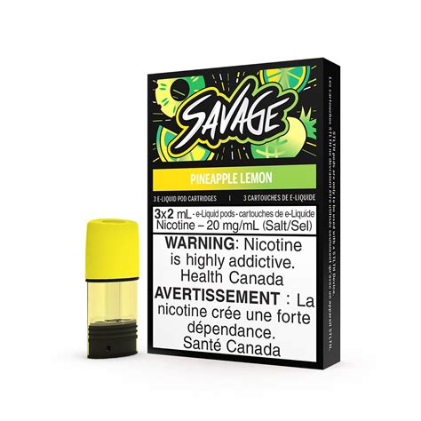 Pineapple Lemon Savage STLTH Pods | 3 Pack - VapeLoft