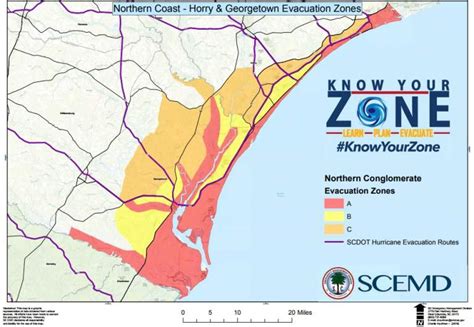 Horry County Evacuation Zones Map & Shelters for Hurricane Irma – Heavy.com