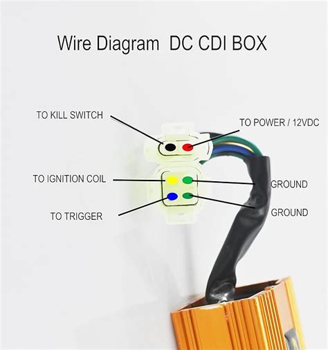 250cc 6 Pin Cdi Wiring Diagram ~ 6 Pin Cdi Wiring Diagram | Digimarsho ...