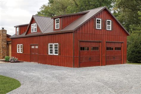 Garages & Two Story Sheds | Custom Amish Built Garages - Delaware