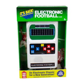 Retro Electronic Football Game - Building Blocks