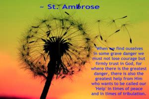 Saint Ambrose Quotes. QuotesGram