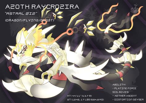 Pokefusion! M-Rayquaza, Giratina-O, U-Necrozma! by OzoneFruit | Pokemon ...