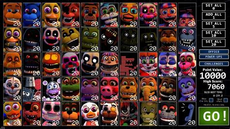 Fnaf ucn animatronics