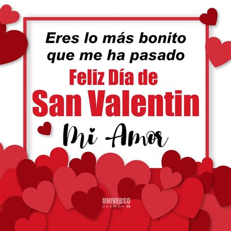 Frases de amor para San Valentin | Feliz san valentin amor, Feliz día ...