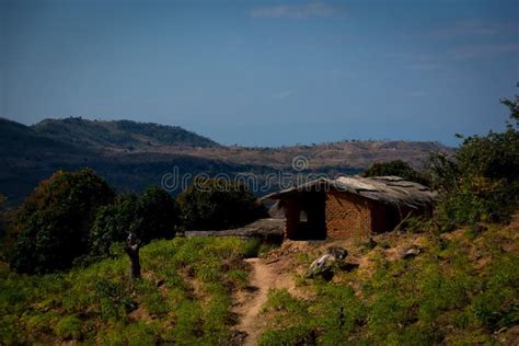 Landscapes of Lake Malawi and the Villages that Surround it. Stock Image - Image of horizontal ...