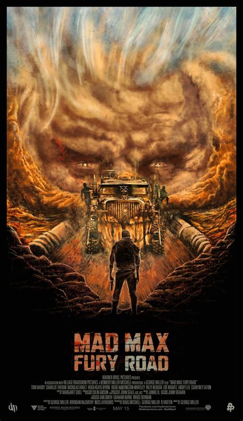 Mad Max Fury Road poster by DANIEL NASH - /Film