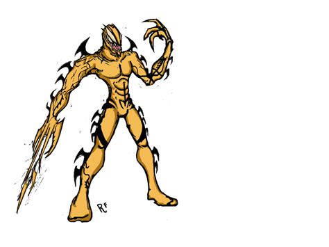 Phage symbiote redesign by predalien27 on DeviantArt