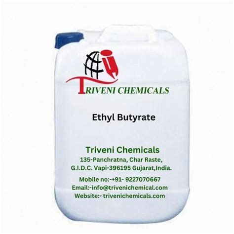 Liquid Ethyl Butyrate at best price in Vapi | ID: 4095853855