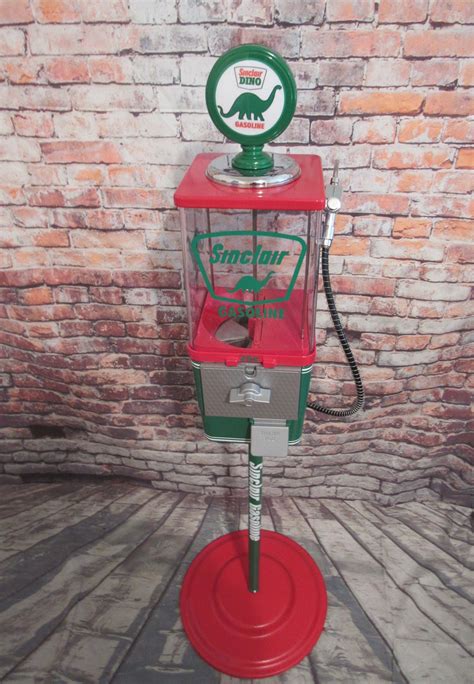 Vintage Gumball Machine Candy Machine SINCLAIR Dino Gaso Gas | Etsy