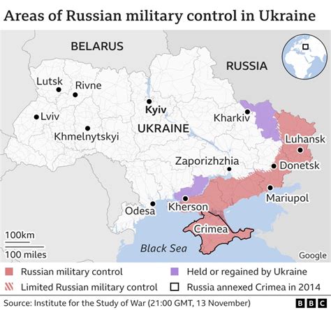 Ukraine Map 2024 - Dara Milzie