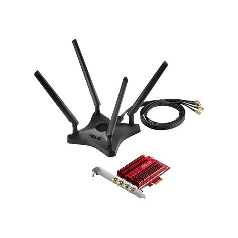 ASUS PCE-AC88 - Network adapter - PCIe - 802.11ac - Walmart.com - Walmart.com