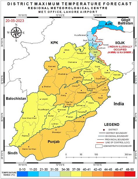 RMC-PUNJAB | Forecast Maps