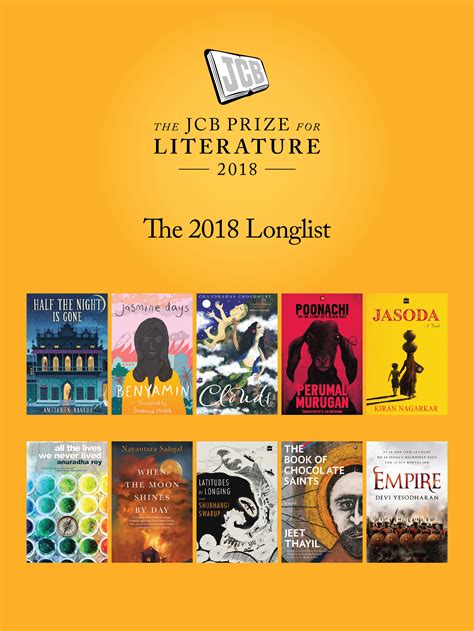 The 2018 JCB Prize for Literature longlist displays the diversity of Indian writing today ...