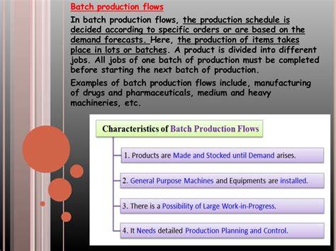 Batch Production System