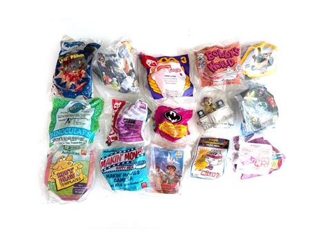 Vintage Happy Meal Toys Lot of 15 Sealed 90s Obscure Weird - Etsy