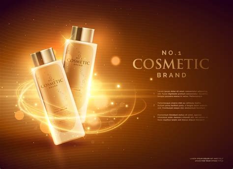 Free Vector | Premium cosmetic brand advertising concept