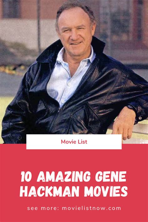 10 amazing gene hackman movies – Artofit