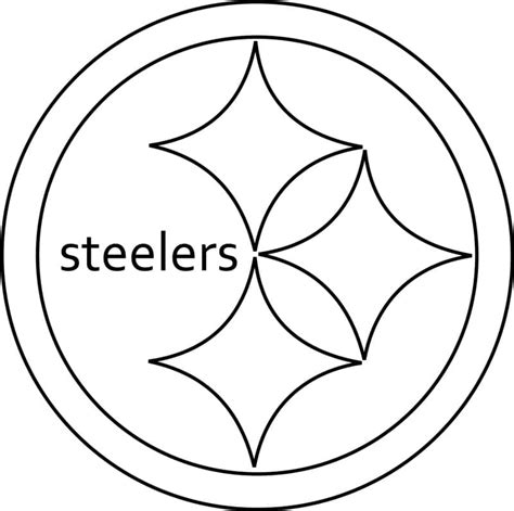 Pittsburgh Steelers Logo coloring page - Download, Print or Color ...