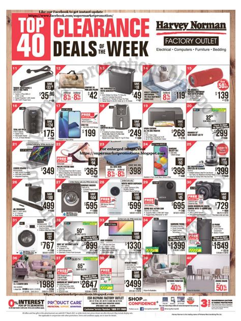 Harvey Norman Top Clearance Deals Of The Week Sale 25 February - 03 March 2021 ~ Supermarket ...