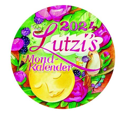 Lutzis Mondkalender rund 2024 (Geblockt) | Die Schatulle Buchhandlung Lies - Weise GmbH