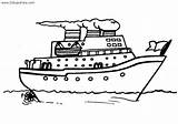 Statek Kolorowanka Crucero Cruiseschip Schip Wycieczkowy Vrachtschip  sketch template