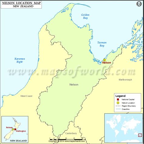 Where is Nelson | Location of Nelson in New Zealand Map