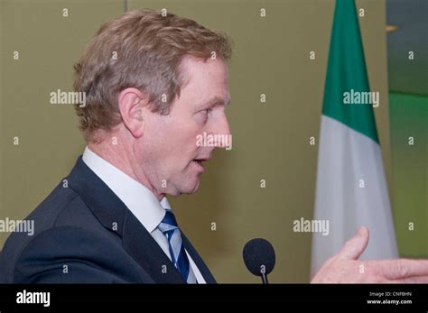 Irish Taoiseach Enda Kenny Stock Photo - Alamy