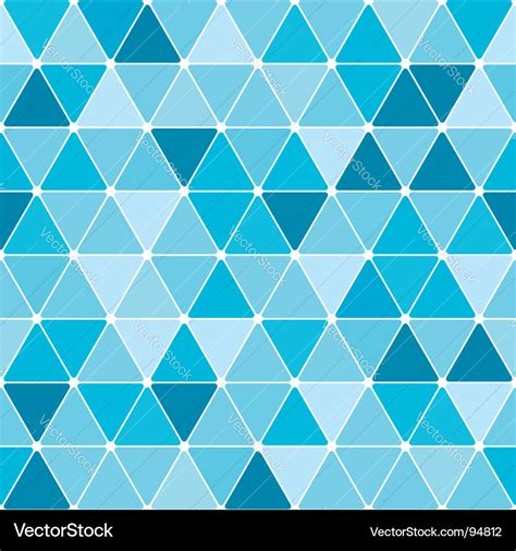 Winter triangle pattern background Royalty Free Vector Image