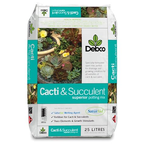 Debco 25L Cacti And Succulent Potting Mix I/N 2961170 | Bunnings Warehouse