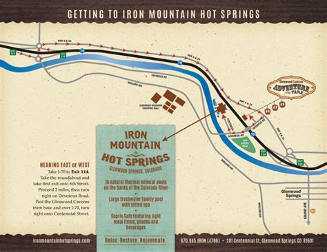 Directions to Iron Mountain Hot Springs | Glenwood Springs