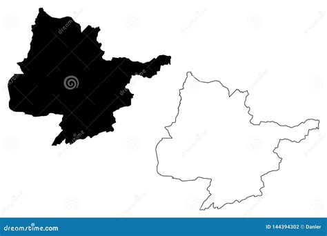 Herat Province map vector stock vector. Illustration of government ...