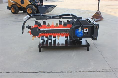 Skid Loader Mini Rock Trencher For Construction,Farming,Agriculture ...