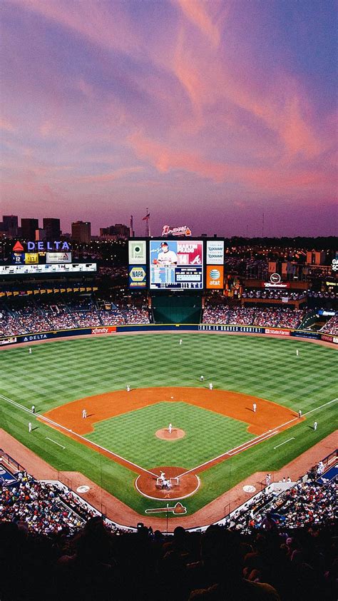 Suntrust Park Atlanta Braves | Atlanta braves wallpaper, Baseball ...