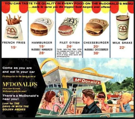 Vintage Fast Food Menus That Look Way Better Than Today's | Feast