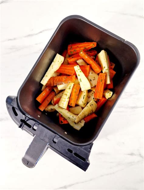 Air Fryer Carrots and Parsnips - Liana's Kitchen