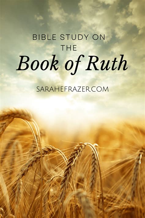 Bible Reading and Study Guide for Ruth - Sarah E. Frazer