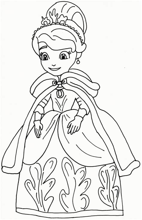 Sofia the First Coloring Pages - Best Coloring Pages For Kids ...