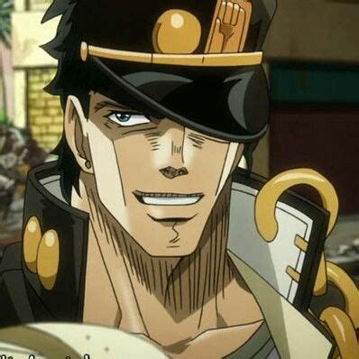 Jotaro smiling anime | Jojo bizzare adventure, Jojo bizarre, Jotaro kujo