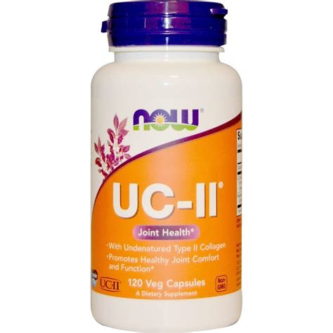 Now Foods, UC-II Joint Health, Undenatured Type II Collagen, 120 Veg Capsules | By iHerb