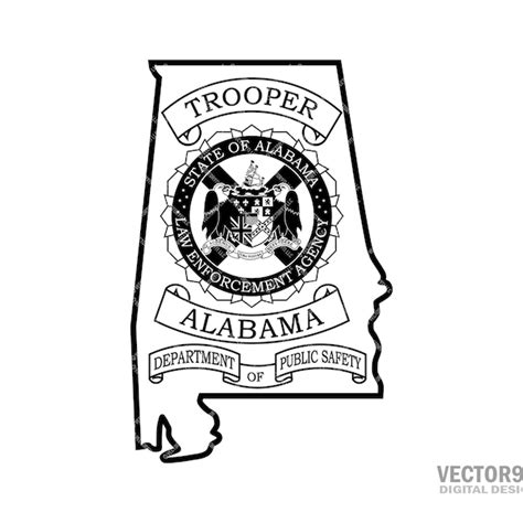 Alabama State Trooper Logo Png - Etsy